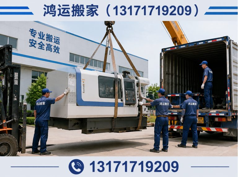 武邑县机器设备搬运展示图